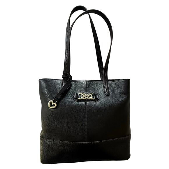 Brighton Handbags - Brighton‎ Leather Interlock Tara Tote in Black